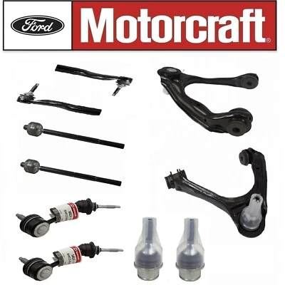 Juego de 10 brazos de control de barra estabilizadora de rótula de varilla de amarre originales Ford Motorcraft R L Foto 1 de 4