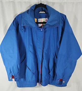 Vintage Gitano Womans 80s Style Jacket Full Zip Multicolor Size L - Picture 1 of 8