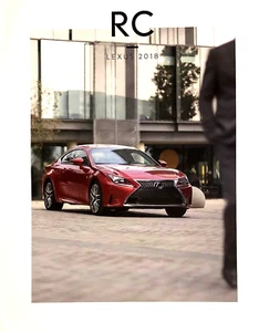 2018 LEXUS RC 300 350 F-SPORT RC300 RC350—42 PAGE U.S. DEALER SALES BROCHURE—NOS - Picture 1 of 1