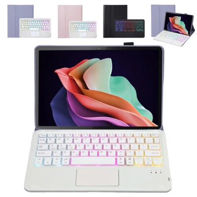 For Lenovo Tab P11 2nd Gen TB-350FU/XU 11.5in  Backlit Touchpad Keyboard Cover - Image 1 of 4