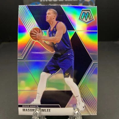 2019-20 Panini Mosaic Silver Prizm Mason Plumlee #3￼ Denver Nuggets - Image 1 of 2