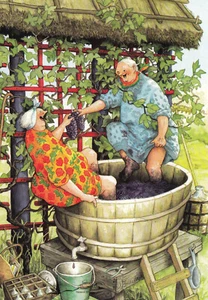Tarjeta: Inge Löök - Padres de uvas para mujeres / No 49 - Imagen 1 de 1