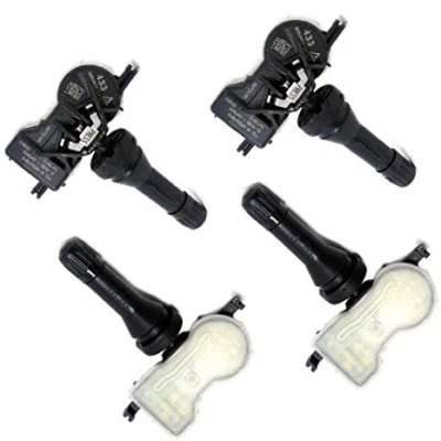 (4) NUEVO OEM DODGE JEEP TPMS SENSOR DE PRESIÓN DE NEUMÁTICOS SENSORES 68252493AB 68105280AF Foto 1 de 2