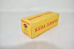 DINKY TOYS 1:43 BOITE VIDE SIMCA VERSAILLES 24 Z MECCANO FARNCE - Imagen 1 de 3