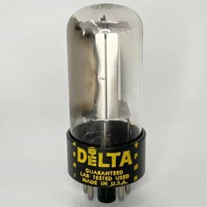 (1) Tested Delta 6AX4GTB Date Code Army VPNH Delta 6AX4 GTB Rectifier Tube - Picture 1 of 3