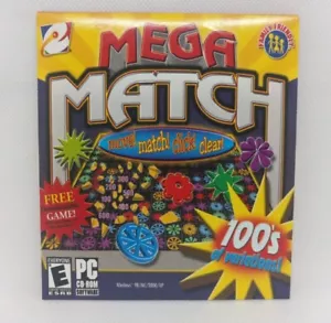 Mega Match PC Game 100's of Variations * Win 98/ME/2000/XP * Brand New Flat Pack - Picture 1 of 2