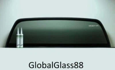 Fits 2002-2008 Dodge Ram 1500 Pickup Rear Window Back Glass Stationary +2 Glue - Image 1 of 4