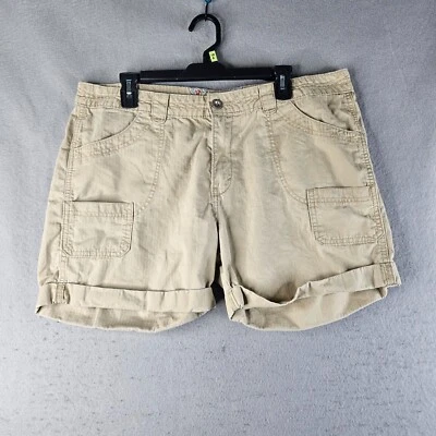 Pantalones Cortos Levis Cargo Para Mujer Talla 16 Doble Puño Exterior Utilidad Norma Básica Foto 1 de 4