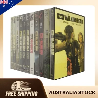 The Walking Dead: Season 1-11 Complete series 53-Disc DVD New & Sealed Box Set - image 1 of 2
