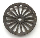 Vintage cast iron circular drain cover 21cm diameter