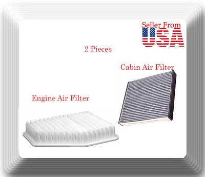 2 Pieces Engine & Cabin Air Filter Fits: Lexus LS430 2001-2006 SC430 2002-2010 - Image 1 of 4