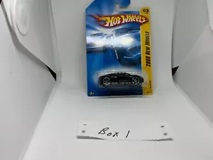 2008 1:64 Hot Wheels New Models 03/40 Audi R8 Black 003/196 - Picture 1 of 7