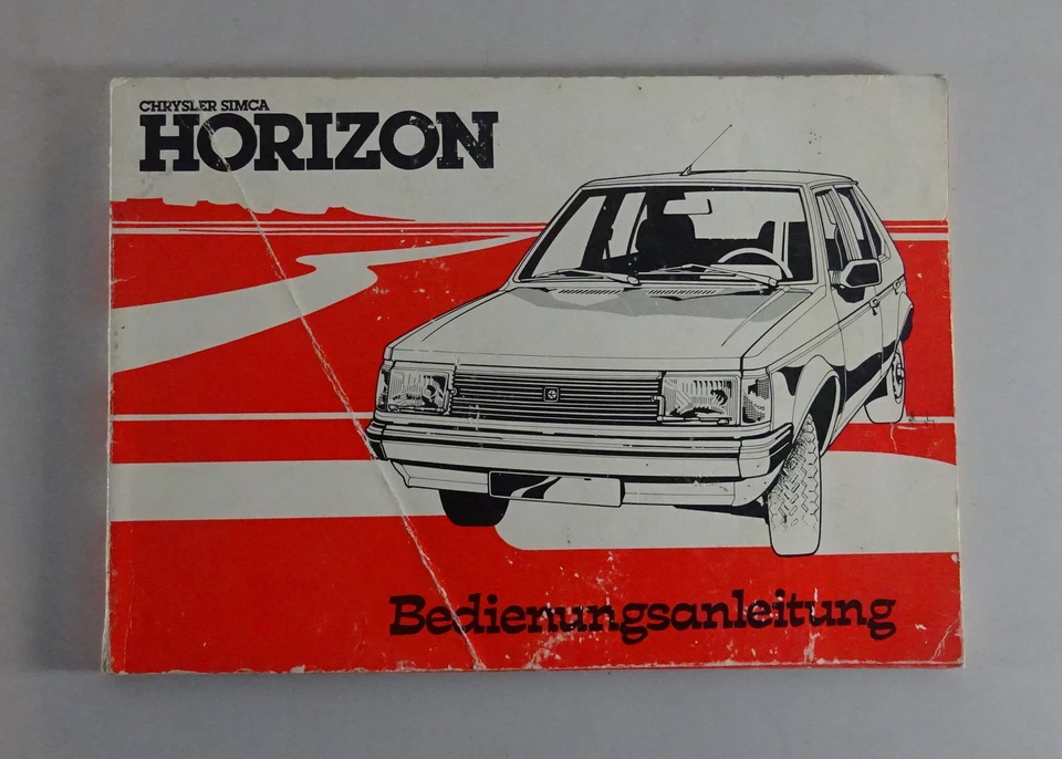 Manuale / Guida Chrysler Simca Horizon Del 1979 - Immagine 1 di 1