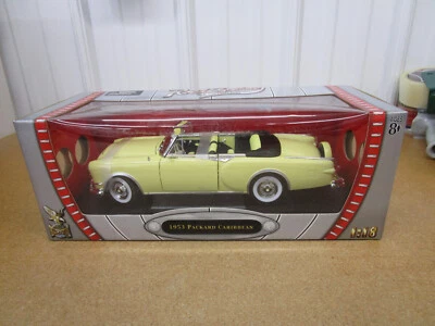 1953 Packard Caribbean yellow 1/18 Yat Ming diecast Road Signature convertible - Image 1 of 4