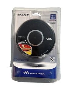 NIB Ultra Rare Sony CD Portable Walkman D-EJ011 Black - Sealed VTG Collectable - Picture 1 of 3
