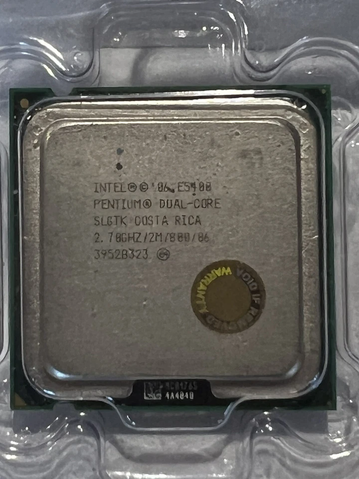INTEL SLGTK Pentium Dual Core E5400 2.7GHz Socket 775 Processor CPU 2.7/800/2048 - Image 1 of 4