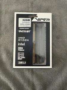 Patriot Viper 4 Blackout Series DDR4 32GB (2x16GB) 3600MHz Kit RAM Memory PC - Picture 1 of 1