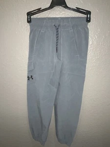 UNDER ARMOUR Boys Gray Active Jogger Pants Size Youth XS NWT - Picture 1 of 3