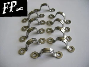 Pontet embouti Moulé centrale 14mm inox 316 ( Lot de 10 Pièces ) - Imagen 1 de 1