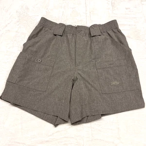 Aftco Originals Fishing Shorts Mens 34 Cargo Pockets Outdoor Casual Hiking - Picture 1 of 9