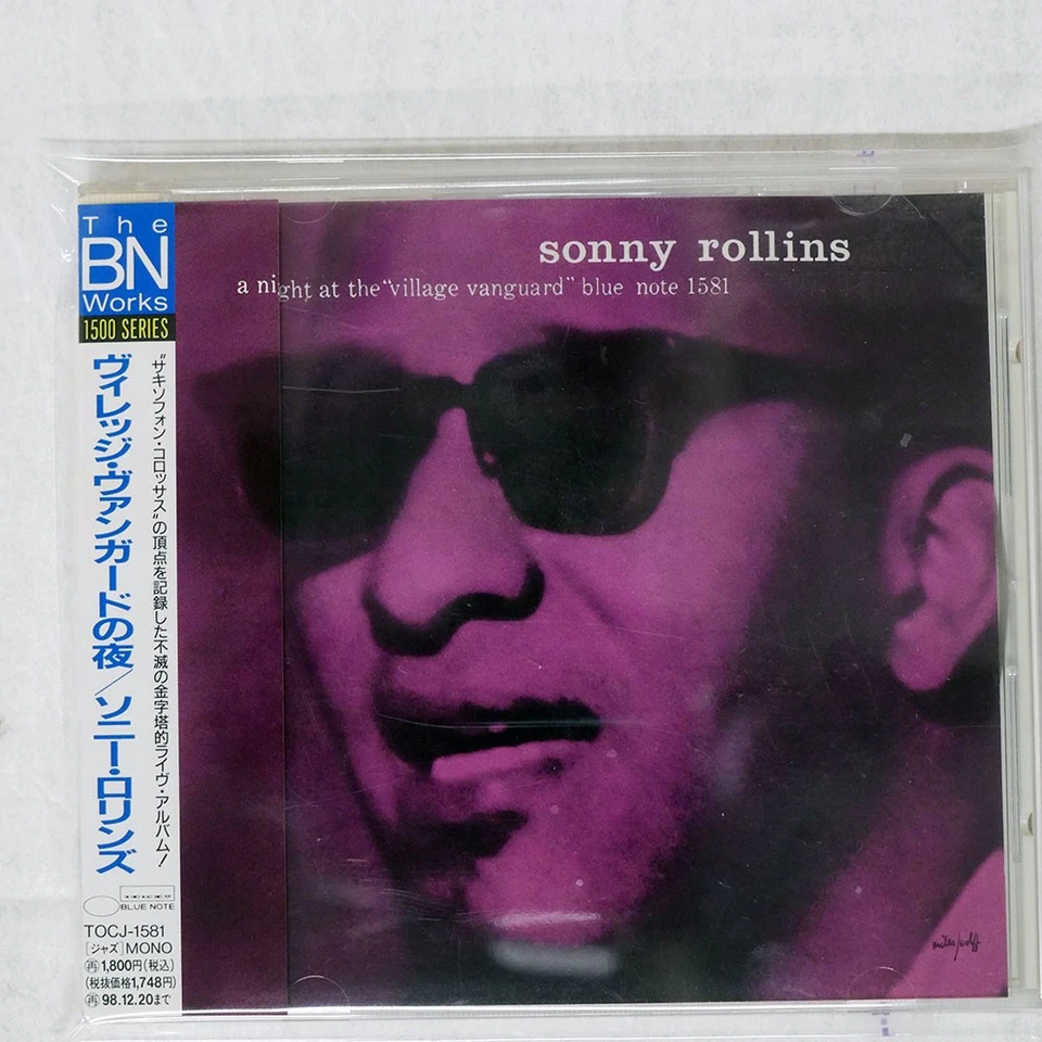 Sonny Rollins A Night At The Village Vanguard Blue Note TOCJ1581 JAPAN OBI 1CD - Image 1 of 1