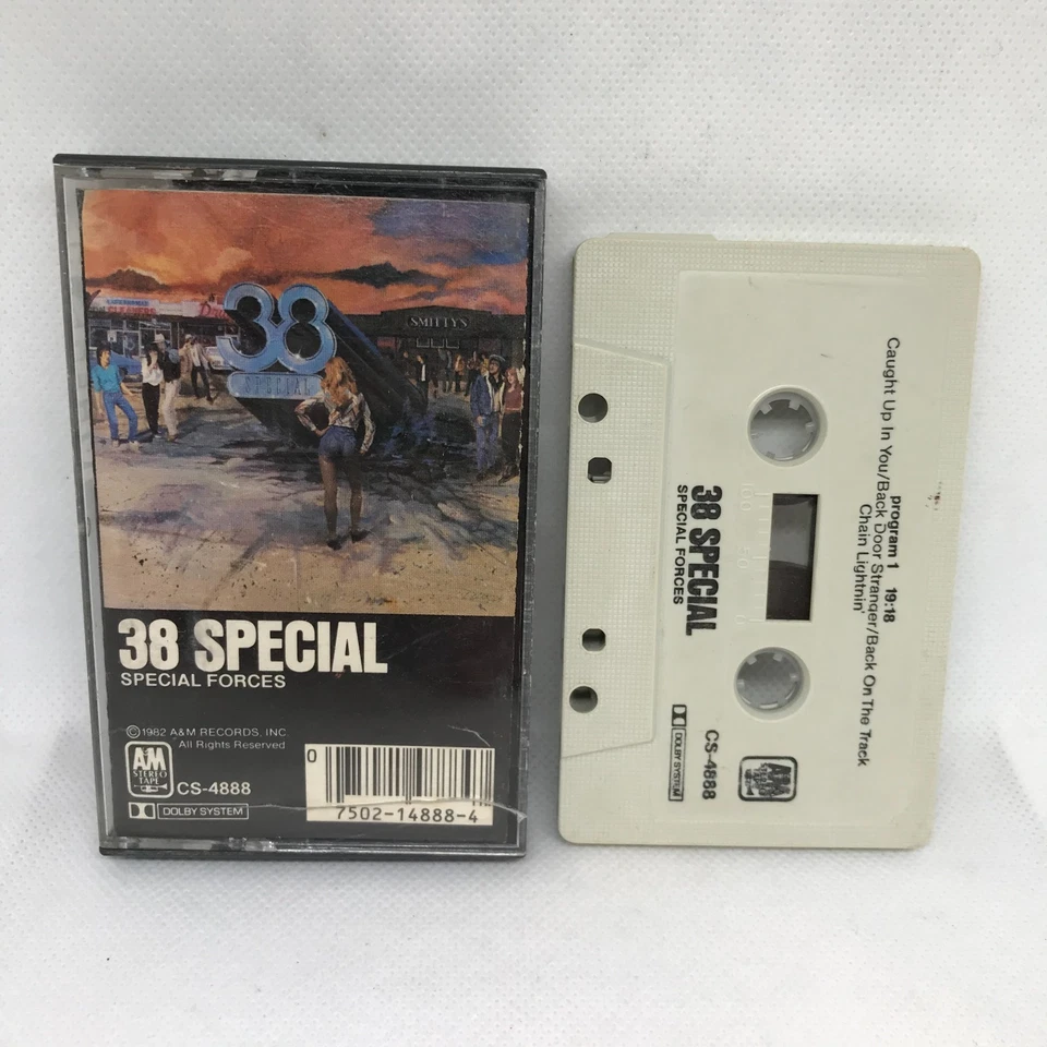 38 Special Special Forces Cassette 1982 A&M Records Tape TESTED - Image 1 of 1