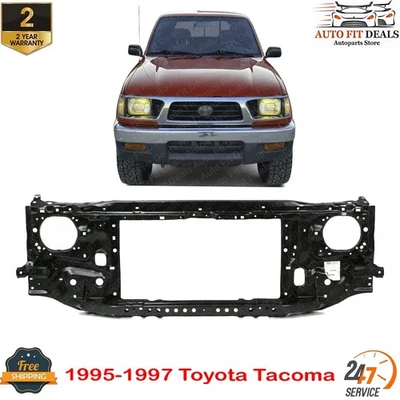 散热器支撑组件黑色钢适用于 1995 - 1997 年丰田塔科马 — 第 1/4 张图片