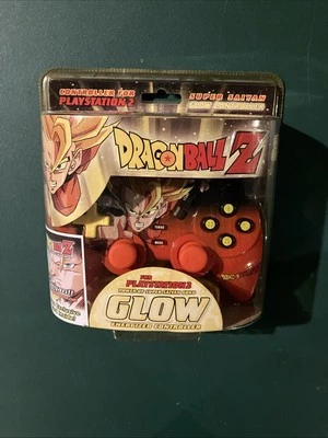 DBZ Dragon Ball Z Ps2 Glow Controller Super Saiyan Goku New Factory Sealed Sony - Image 1 of 4