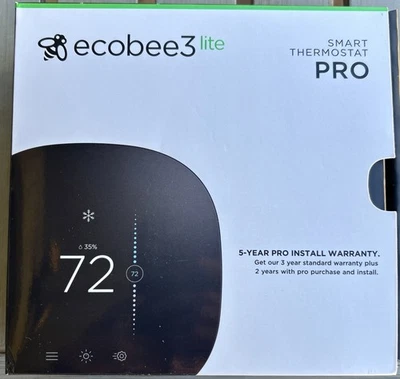 Ecobee 3 Lite Smart WiFi Thermostat New In Open Box - Image 1 of 4