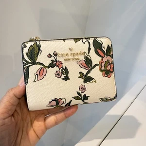Cartera Kate Spade Madison Floral Pequeña L Cremallera KL865, Merengue Multi - Imagen 1 de 14