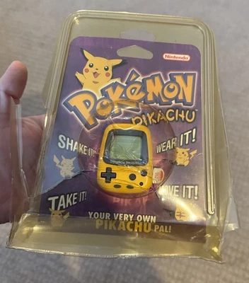 Nintendo Pokemon Pikachu Virtual Yellow Pocket Pal 1998 РЕДКАЯ новая открытая коробка - Изображение 1 из 4