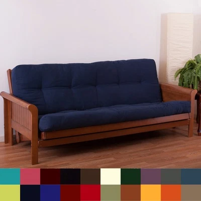 Colchón futón tamaño completo sarga gruesa de 5 pulgadas Foto 1 de 4