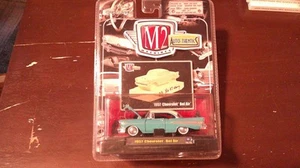 2008 M2 Machines Auto-Thentics 1957 Chevrolet Bel Air 08-36  Teal   #HW 100 - Picture 1 of 7