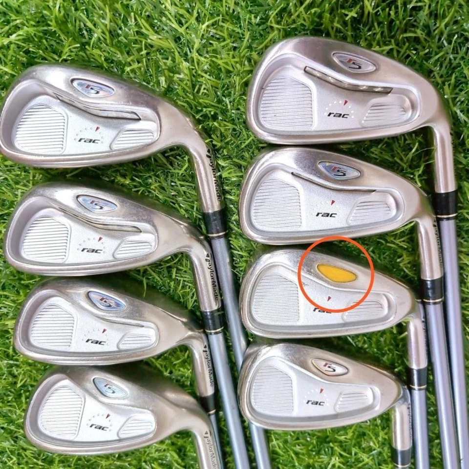 TaylorMade rac r5 Ladies Iron Set 8pcs 5-SW Carbon & Steel Flex L - Image 1 of 4