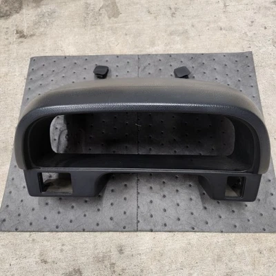 90-91 Honda Civic Hatchback 3DR Gauge Cluster Cover Hood Bezel Trim DX SI EF EE - Image 1 of 4