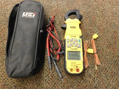 UEi Test Instruments DL429B True-RMS Digital Clamp Meter - Image 1 of 2