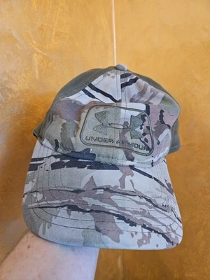 Under Armour Men's UA Storm Camo Stretch Hat Baseball Cap M/L - Image 1 of 4