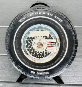 Hot Wheels Redline Era 1968 Super Rally Case Wire Wheel Blackwall with Cars Lot - Picture 1 of 9