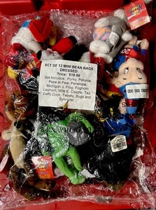 Vintage Looney Tunes Sitzsack Plüsch 12 Monate / Urlaub Set 1999 - Bild 1 von 19