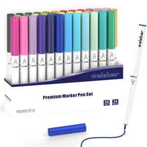 1.0 Tip Pen Set Compatible with Cricut Maker 3/Maker 4/Maker/Explore 3/4/Air ... - Picture 1 of 6