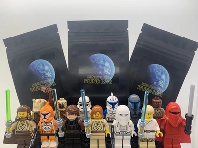 LEGO VINTAGE Star Wars Mystery Minifigura Bolsa Cega (Pré-2015) Conjunto 100% Genuíno - Imagem 1 de 2