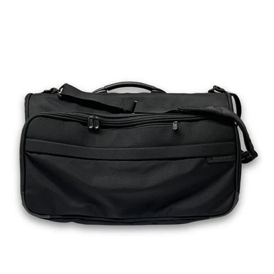 Bolsa de ropa compacta triple plegable Briggs & Riley Baseline - negra (usada) Foto 1 de 4