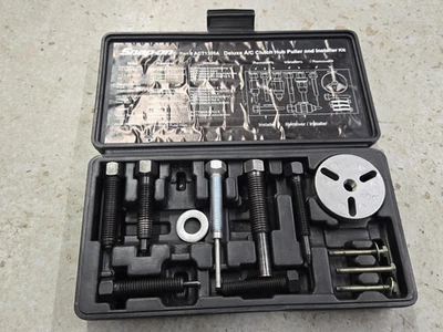 Used Snap-on Tools Deluxe A/C Clutch Hub Puller & Installer Kit #ACT1300A - Image 1 of 4