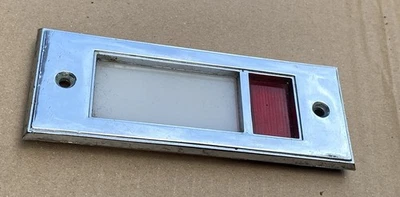 1965 1966 FORD THUNDERBIRD FORD C5SB-13739-DOOR PANEL COURTESY LIGHT BEZEL#J - Image 1 of 4