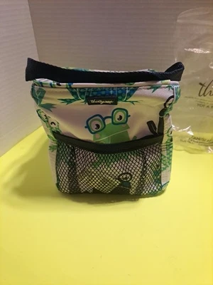 Thirty One Littles Carry All Caddy Green, Blue & White Small Tote  - Image 1 of 4