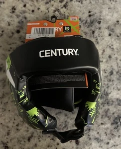 New Boxing MMA Karate Headgear CENTURY Brave Open Face Youth S/M - Picture 1 of 6