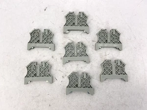 Lot of 7 New Allen Bradley 1492-EAJ35 Ser A End Anchors Gray - Picture 1 of 5