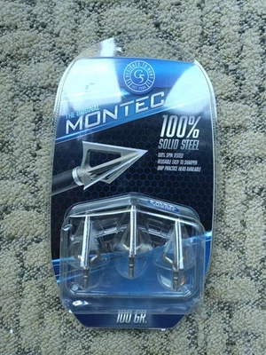 New G5 Archery The Original Montec Broadheads - Image 1 of 3