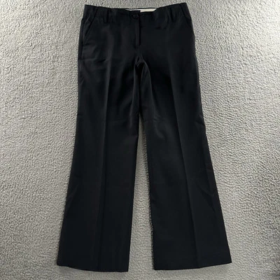 J.Crew Womens Pants Blue Size 8 Mid Rise Career Office Work Pinstripe Wool Blend - Image 1 of 4