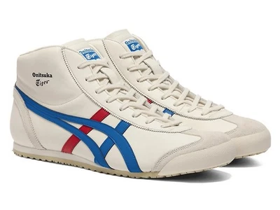 Onitsuka Tiger MEXICO Mid Runner 1183B577 103 CREAM DIRECTOIRE BLUE - Bild 1 von 4